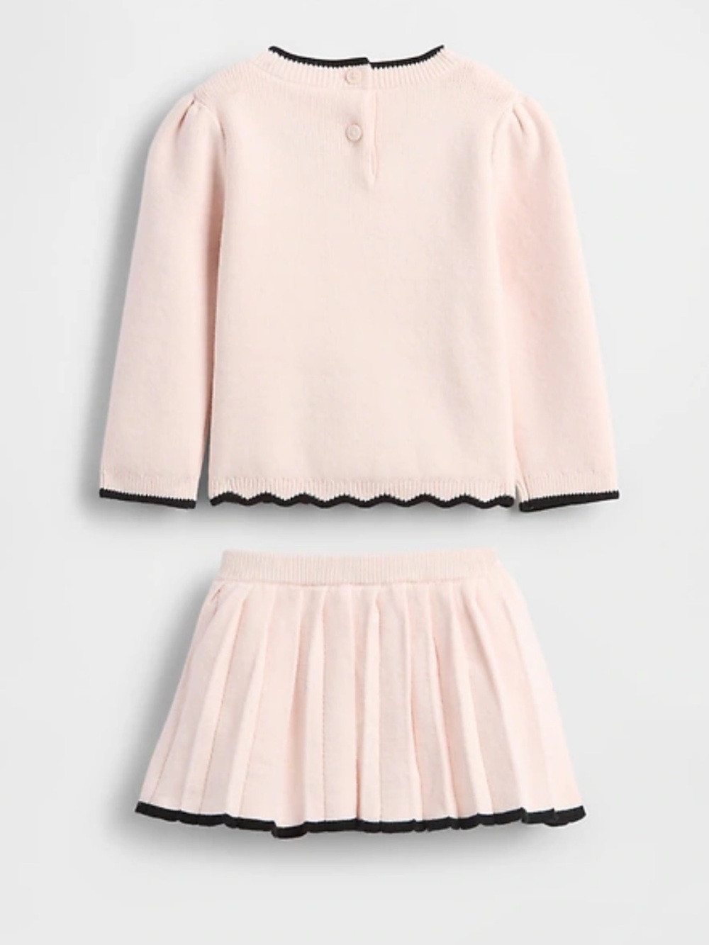 NWT Baby GAP Knit Bow Sweater and Skort Set - Picture 3 of 5